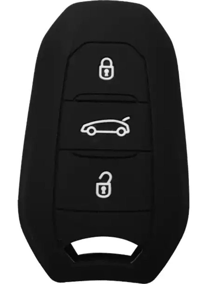 Xukey Peugeot 208 308 508 3008 5008 Silicone Key Case Switchless Model  - Image 1