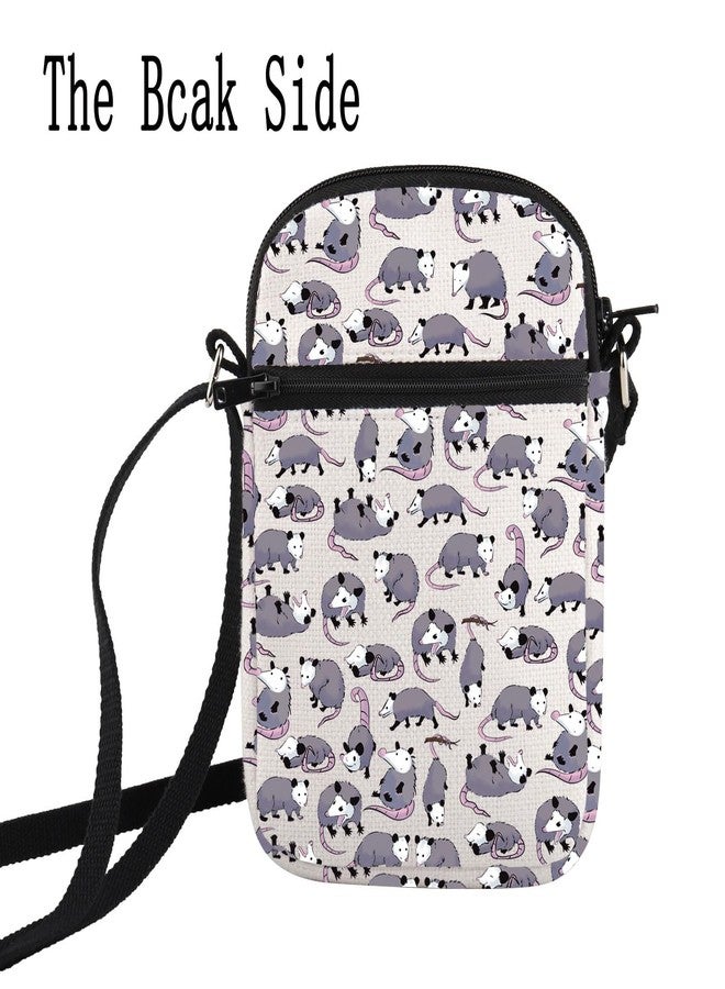 HOLLP Opossums Lovers Gift Because Opossums Are Freaking Awesome Crossbody Bag (Opossums) - Image 4