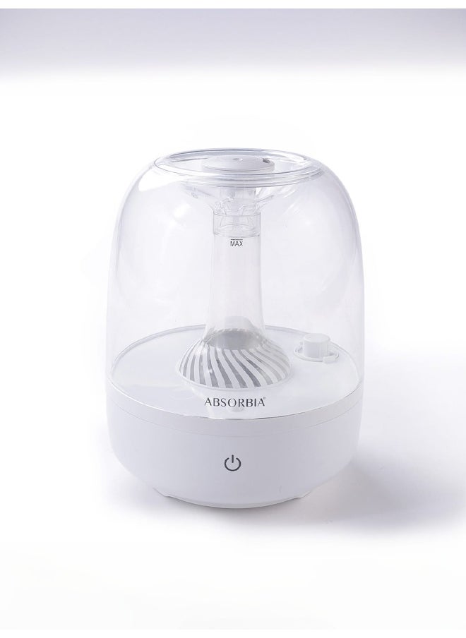 Absorbia 4L Ultrasonic Humidifier for Room Moisture | Double Spray Nozzle with 3 Mist Levels - pzsku/Z96B0AB0102CD61963C6DZ/45/_/1735648221/d9624aed-8740-4444-b424-6377509f2baa