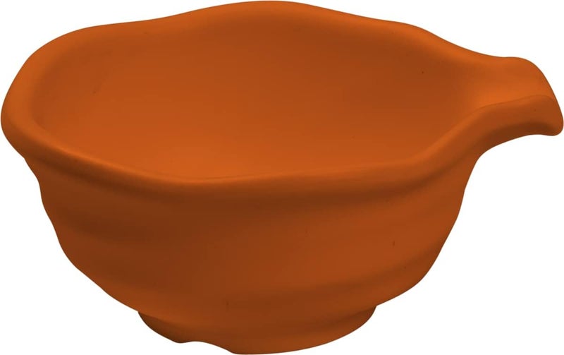 Servewell Melamine Horeca Persian Spout Bowl 14X7cm Terracotta