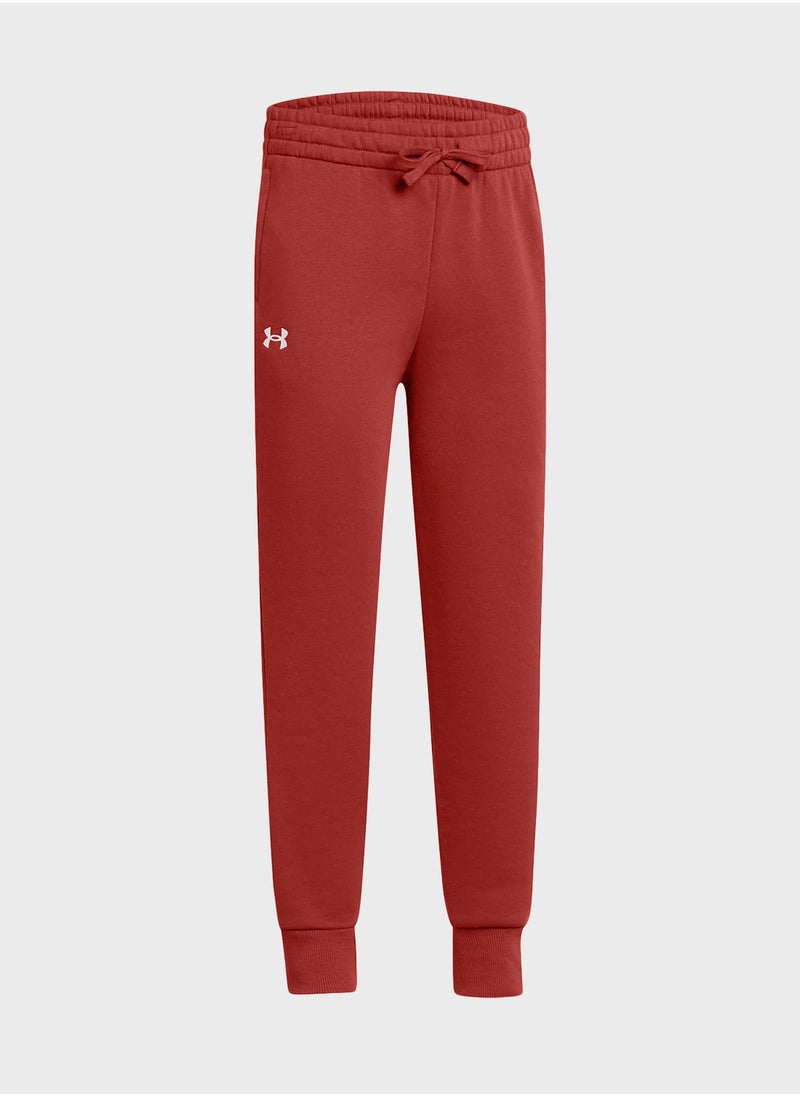 UNDER ARMOUR Girls' Rival Fleece Joggers  - Image 3