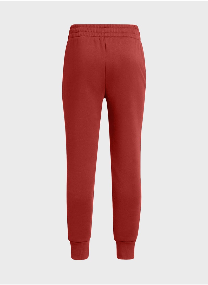 UNDER ARMOUR Girls' Rival Fleece Joggers  - Image 2
