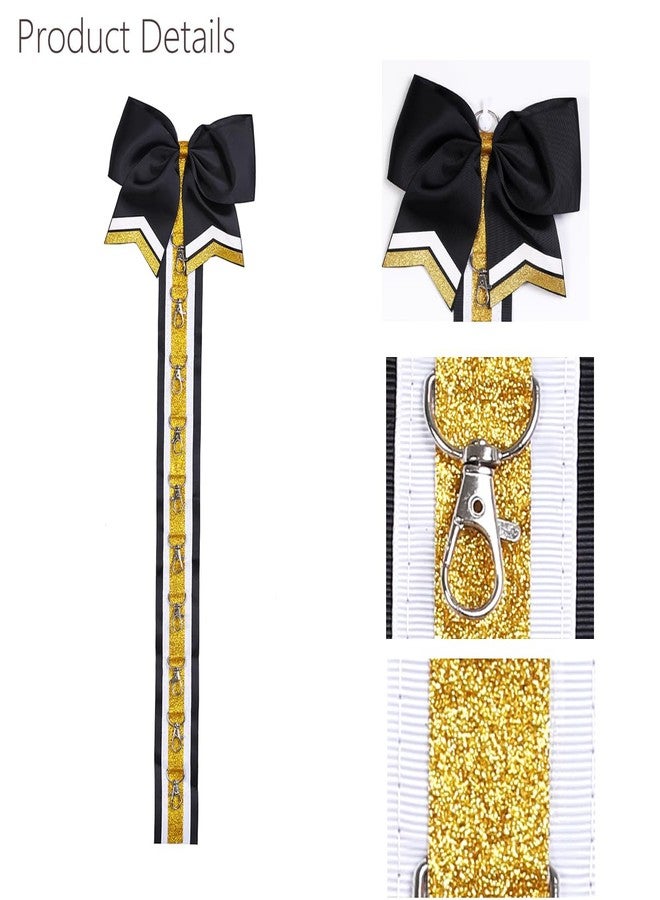 Hipcheer Handmade Cheer Bows Holder, Wall Hanger for Cheerleading Teen Girls High School College Sports - Image 3