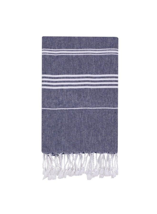 HABER Extra Large 100% Cotton Bath Towel, Size 94 X 178 cm, Quick Absorption and Faster Drying Towel - Ideal for Bath, Beach, Travel, Pool, Yoga (Pack of 1, XL Size, Blue) - Image 1