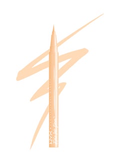 NYX PROFESSIONAL MAKEUP قلم تحديد العيون السائل المقاوم للماء من Epic Ink Liner - لون Marshmallow، تركيبة نباتية، صبغة مكثفة  - Image 5