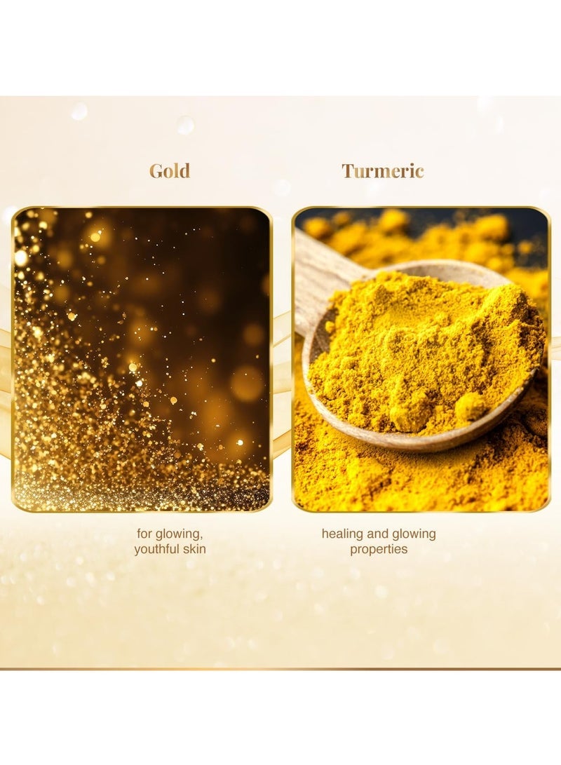 VLCC Insta Glow Gold Bleach - 402g | With Colloidal Glow For Glowing Fairness | Skin Brightening Bleach | Perfect Skin Match, Reduces Facial Hair Visibility, Brightens Complexion. - Image 5