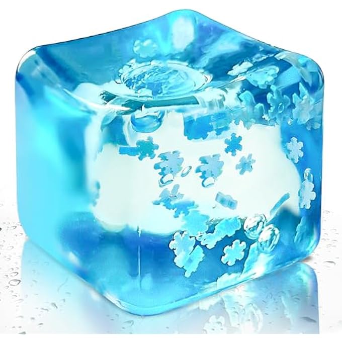 rytopt Stress Balls for Kids and Adults, Stress Cube Fidget Toys, Sensory Toys, Enhanced Grip Strength Squeeze Toys, Square Shape Stress Cube Stress Relief Toys for Kids - Image 1