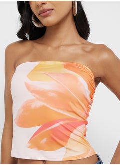 Ginger Bandeau Floral Print Top  - Image 3