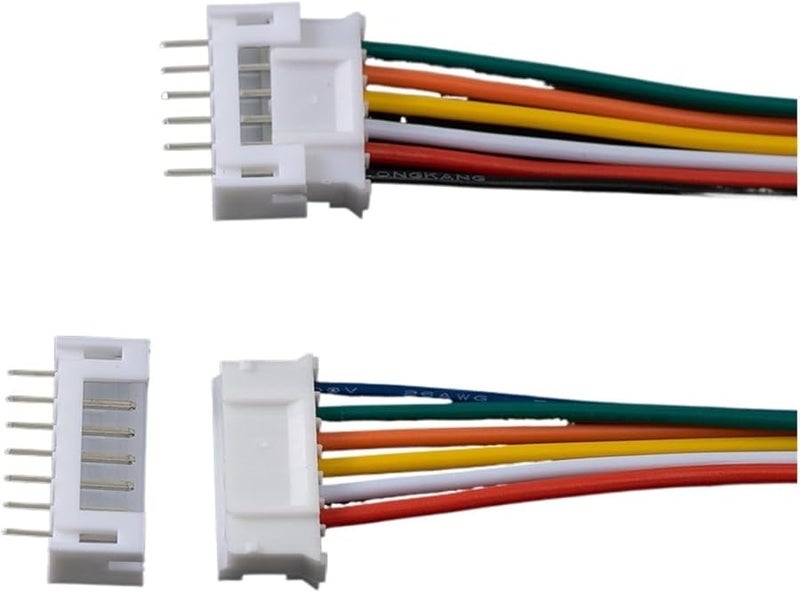 JST 1 25 ZH 1 5 PH 2 0 XH 2 54 Connector Set 5 Sets With Cable 10 20cm ZH 1 5MM Length 200MM 3P - Image 1