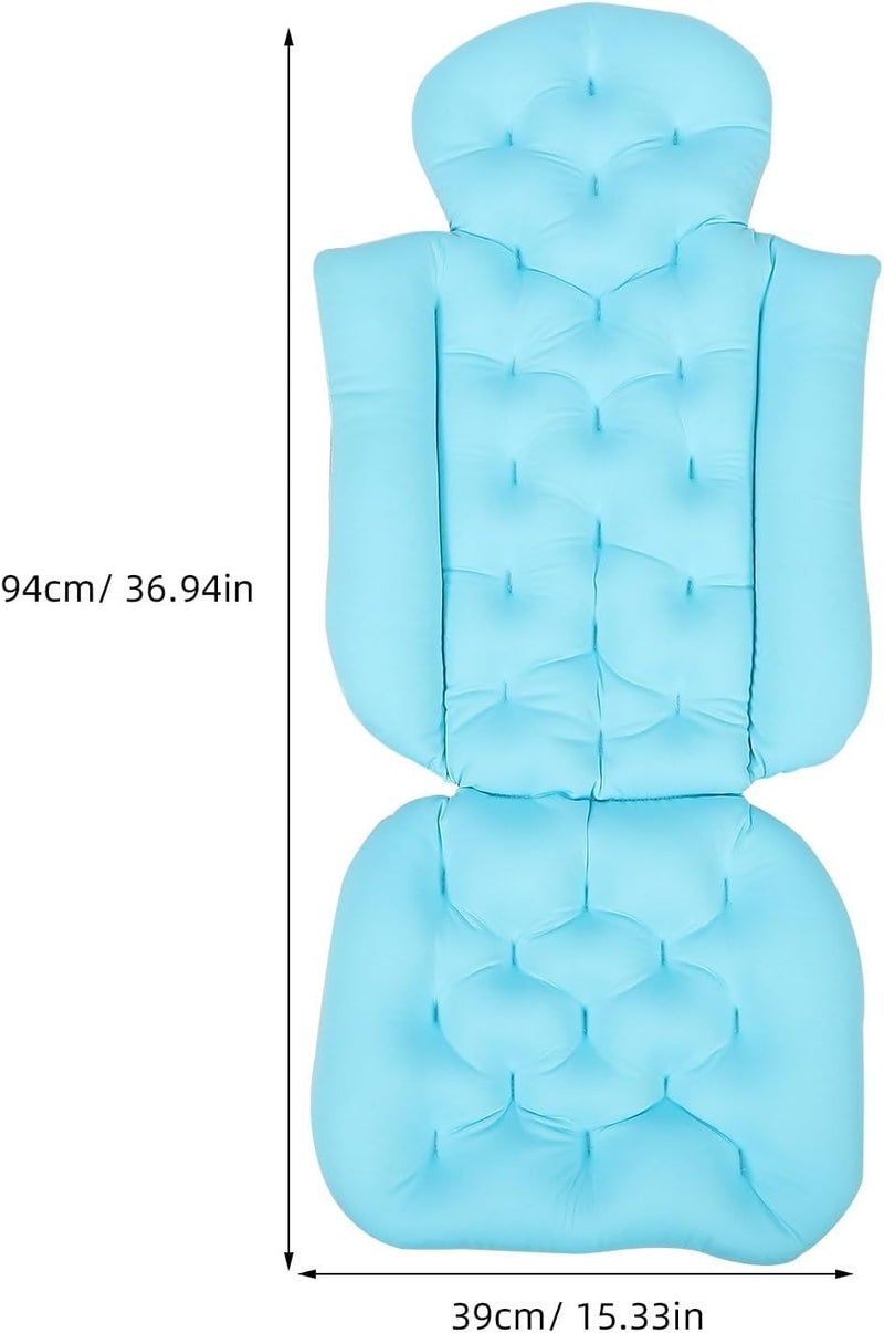 Minimal design Adult Bath Pillow and Bathtub Cushion Mat with Suction Cups, Neck and Back Support Bathing Mat for Bathtub, Blue Integrated Design Spa Accessory for Relaxing Bathing All environment compatible Compact design Varied global sizing picks Spec upgraded improved quality Main road full logistics cover Upgraded classic design Diverse operation compatible Transit damage prevent build Precision polished solid material Multi-use well optimized build Daily use improved quality Multi-purpose fine material Trendy budget practical design Room to room portable All preference matching build Dense area priority deliver Changing environment compatible Affordable trusted craftsmanship Global production standard crafted Systematic nationwide ship Local supply chain stock Different assemble options Standard fit Tiered cost purchase alternatives - Image 2