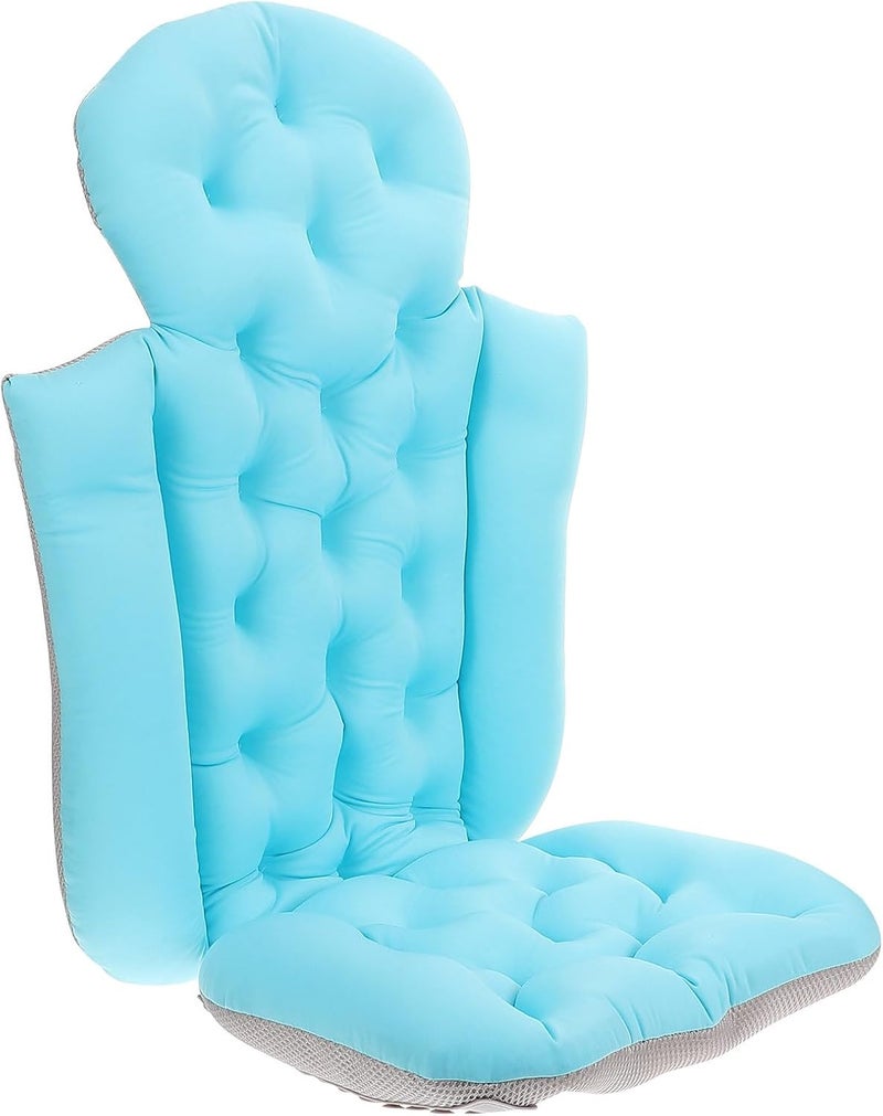 Minimal design Adult Bath Pillow and Bathtub Cushion Mat with Suction Cups, Neck and Back Support Bathing Mat for Bathtub, Blue Integrated Design Spa Accessory for Relaxing Bathing All environment compatible Compact design Varied global sizing picks Spec upgraded improved quality Main road full logistics cover Upgraded classic design Diverse operation compatible Transit damage prevent build Precision polished solid material Multi-use well optimized build Daily use improved quality Multi-purpose fine material Trendy budget practical design Room to room portable All preference matching build Dense area priority deliver Changing environment compatible Affordable trusted craftsmanship Global production standard crafted Systematic nationwide ship Local supply chain stock Different assemble options Standard fit Tiered cost purchase alternatives - Image 1