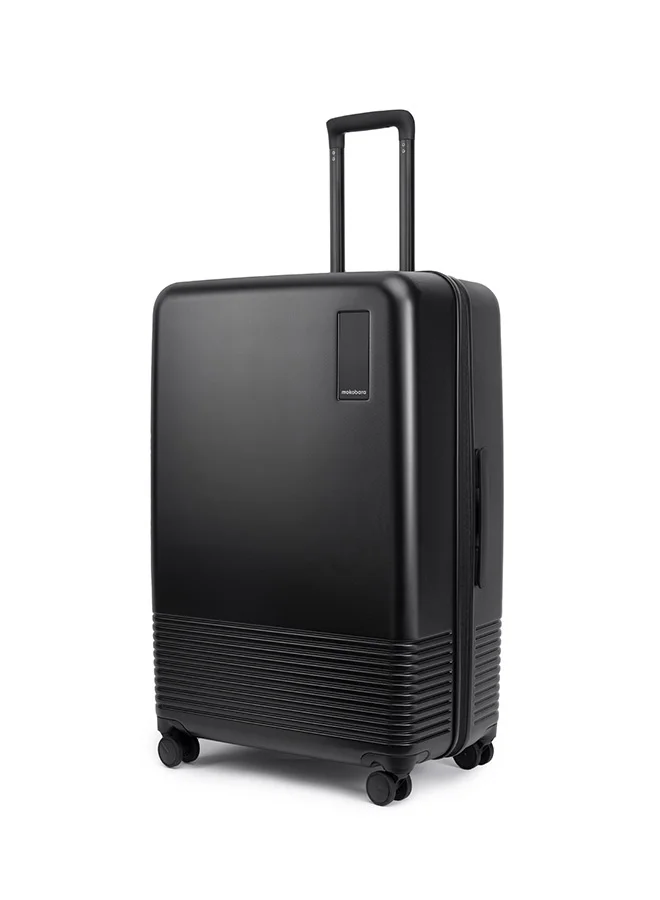 موكوبارا للتجارة ذ.م.م حقيبة سفر كبيرة تشيك إن - بولي كربونات ماكرولون ألماني، موني موفز، أسود