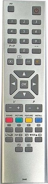Showmax SX2440 Vestel Tube TV Remote Control
