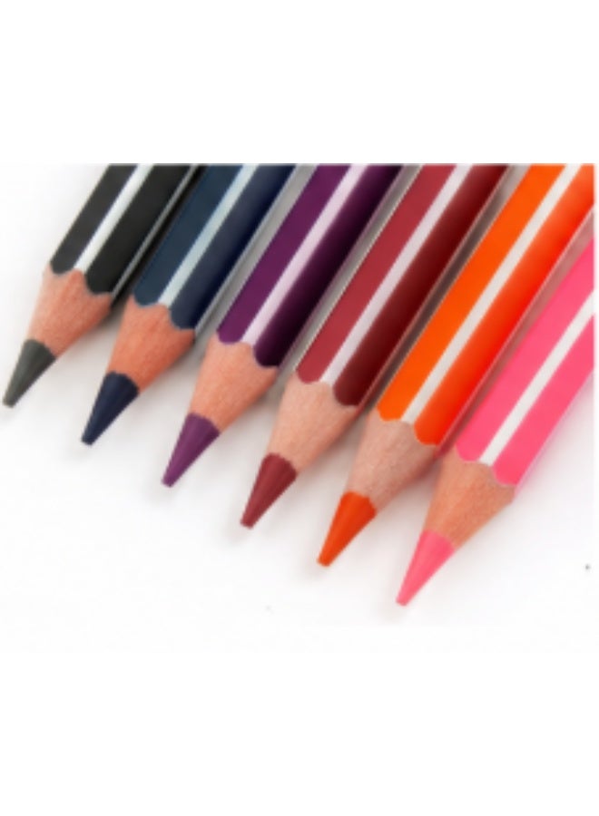 BASIC 12-Color Colored Pencils Set for Kids with Storage Case - Image 3