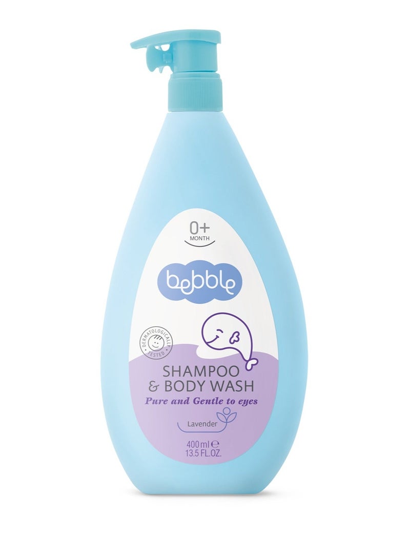 Bebble Lavender Shampoo & Body Wash 200ml