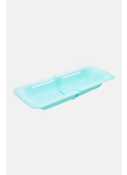 COOK WITH COLOR Over The Sink Expandable Colander, Light Blue  - Image 1