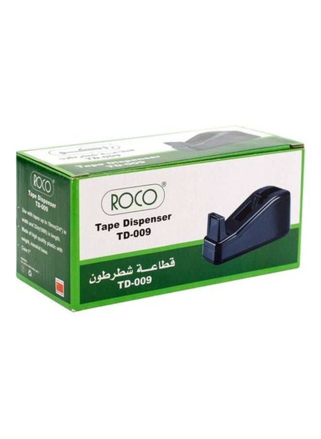 ROCO Desktop Tape Dispenser Black TD-009  - Image 2