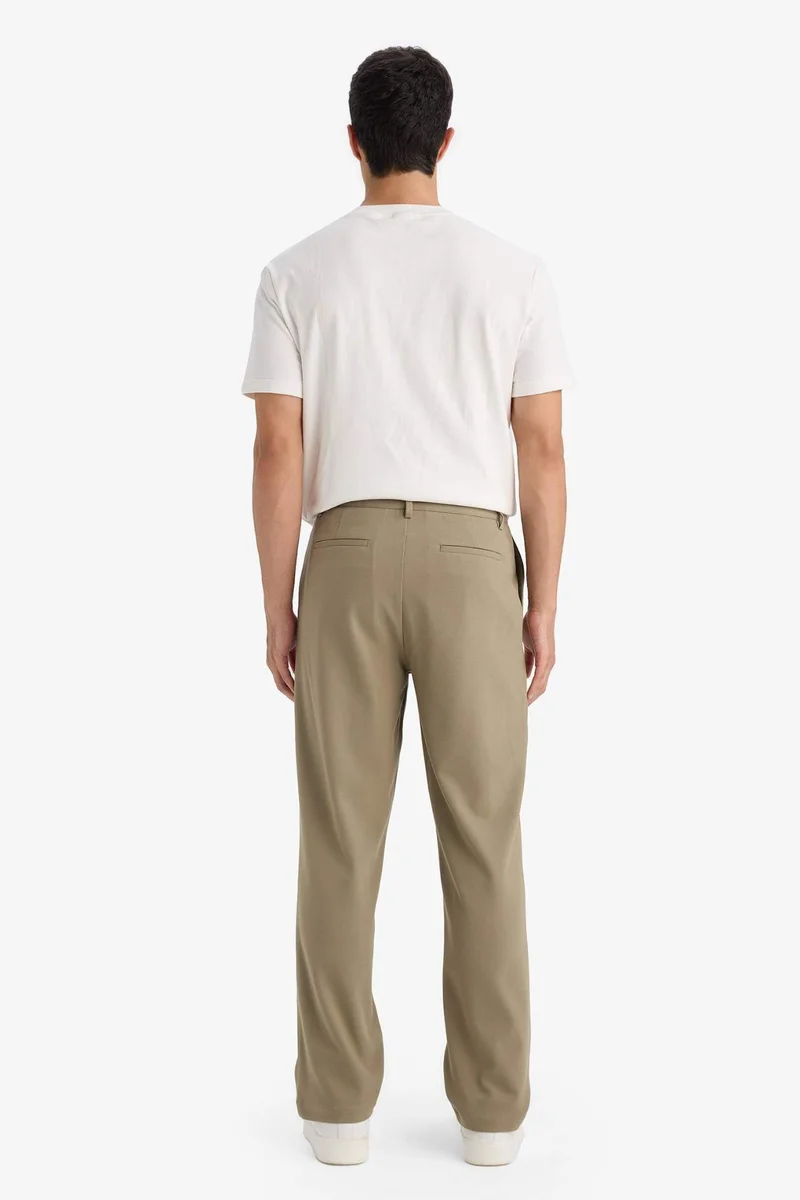Defacto  Straight Fit Trousers for Men | Best Price UAE