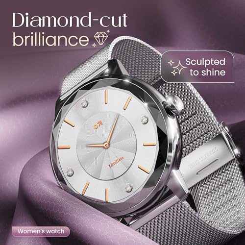 GOBOULT Alora Smart Watch 1.19'' AMOLED Display, BT Calling, Rotating Bezel, 150+Watchfaces, 800 Nits Brightness, AI Voice Assistant, SpO2 Monitoring, 120+ Sports Mode (Silver) - Image 3