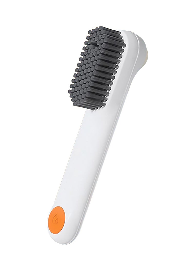 LIMITLESS Shoe Brush With Soap Dispenser Multifunctional Wall Mountable Shoe Brush Cleaner for Bathroom, Kitchen, and Household Soft Laundry Cleaning  - Image 1