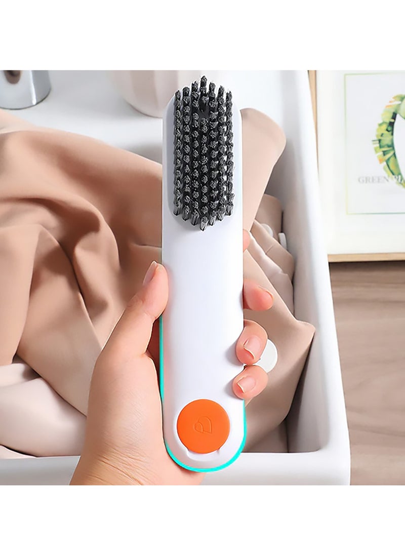 LIMITLESS Shoe Brush With Soap Dispenser Multifunctional Wall Mountable Shoe Brush Cleaner for Bathroom, Kitchen, and Household Soft Laundry Cleaning  - Image 5