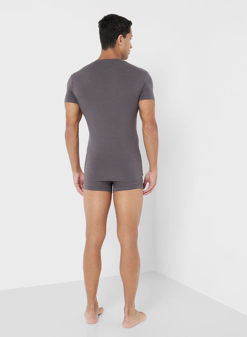 EMPORIO ARMANI T-SHIRT+TRUNK SET  - Image 2