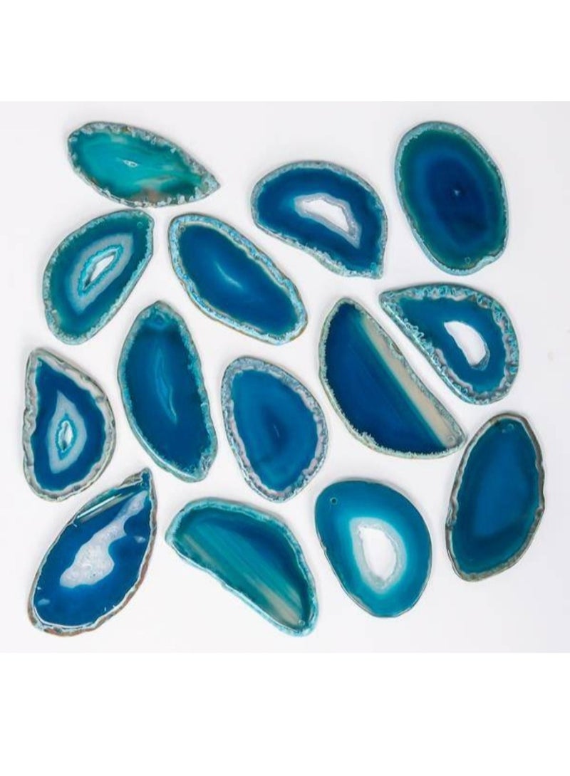 ار اند ار عقد نسائى من العقيق الطبيعى بقلاده من العقيق الطبيعى - Image 3