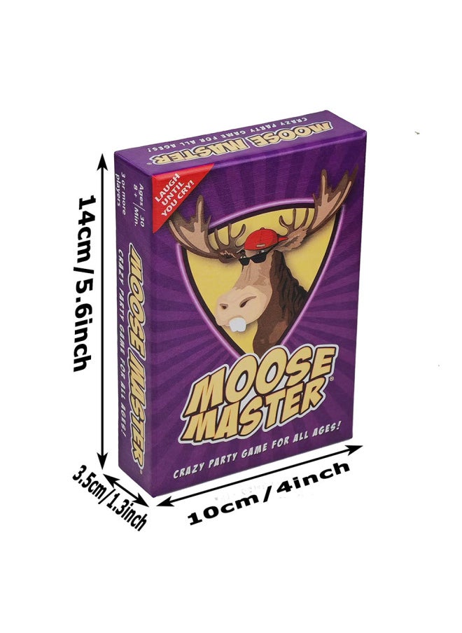 All English Realisation Foundation Friends Party Game Cards Newlyweds Dialogue Cards-Color:MOOSE MASTER Moose Master  - Image 1