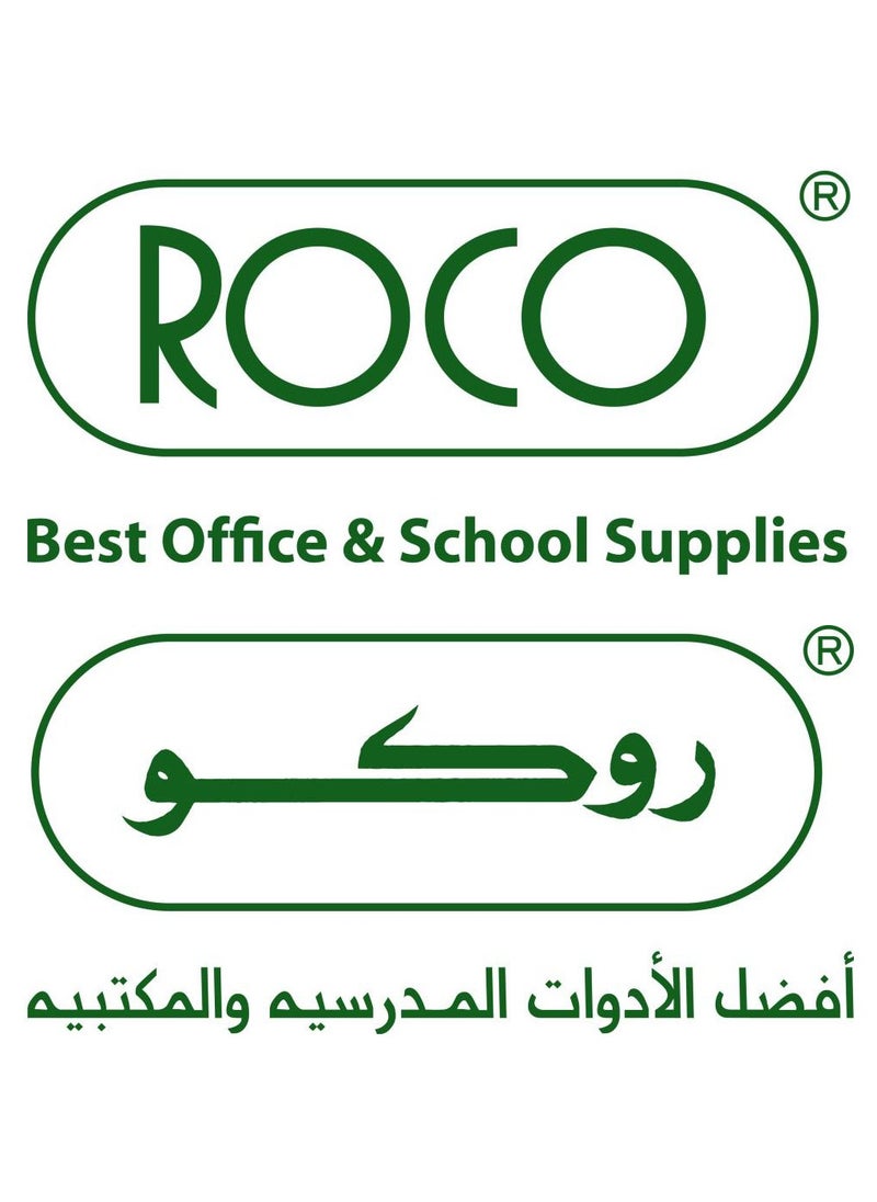 Roco Color Pencils, Pack of Original 24 Color Pencils