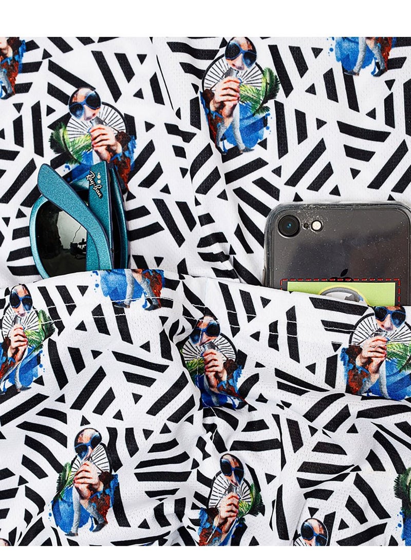 بيج ديزاين قميص رجالي بسحاب كم قصير - Image 4