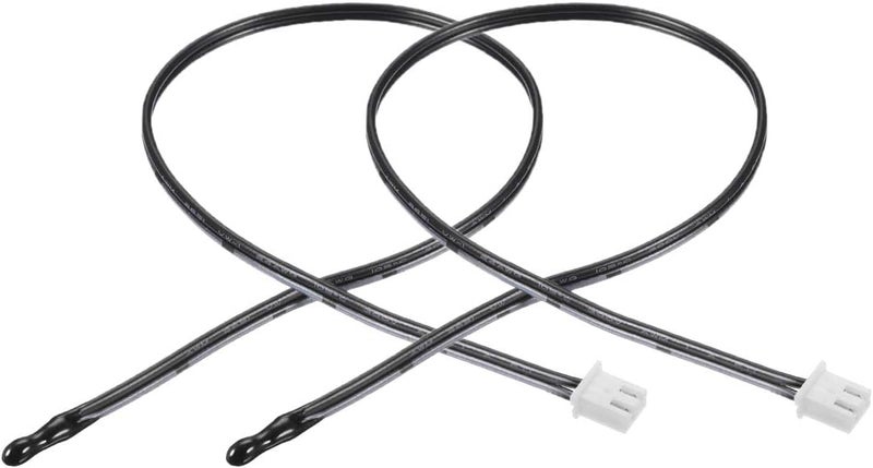 uxcell 2 Pcs 10K NTC Thermistor Probe 15.7 Inch Epoxy Sensitive Temperature Temp Sensor for Air Conditioner - Image 1