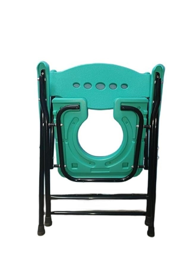 HAAD VAID Commode Chair by Ishnee Toilet Chair for Old Age People || Weight Handling capacity Upto 100kg || Foldable 3 in-1 Commode Chair || Toilet Seat for Adults - Image 2
