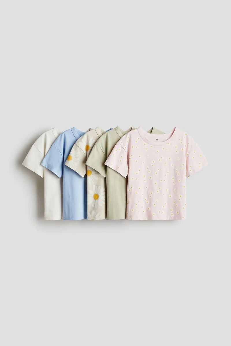 اتش اند ام 5-pack cotton T-shirts