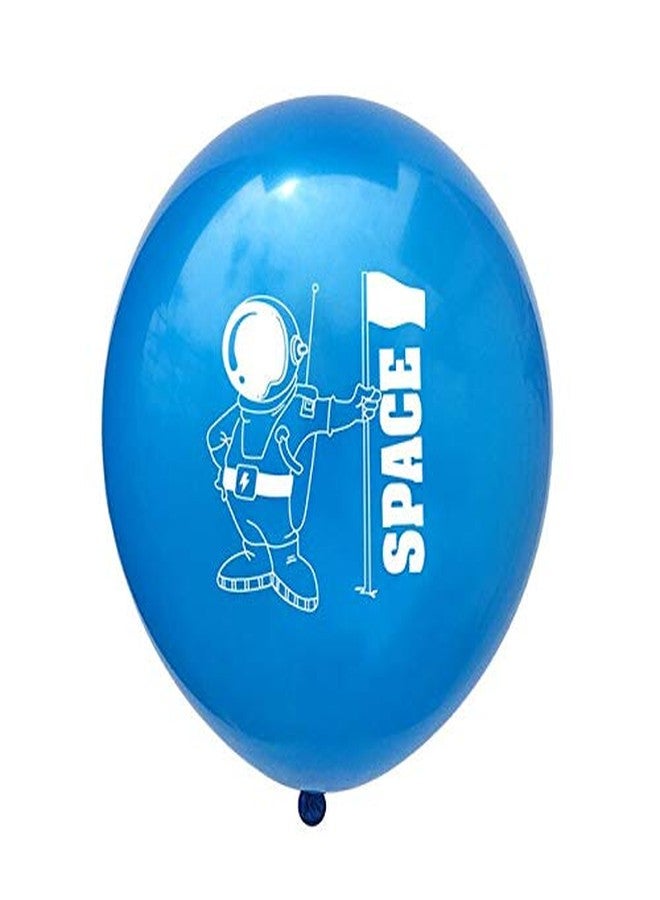 Hk Balloons Pack Of 30 Space Planet Astronauts Theme Party Balloons Birthday Decoration Party Supplies (Space Themed Balloons) (Space Themed Balloons) - Multicolor - Image 5