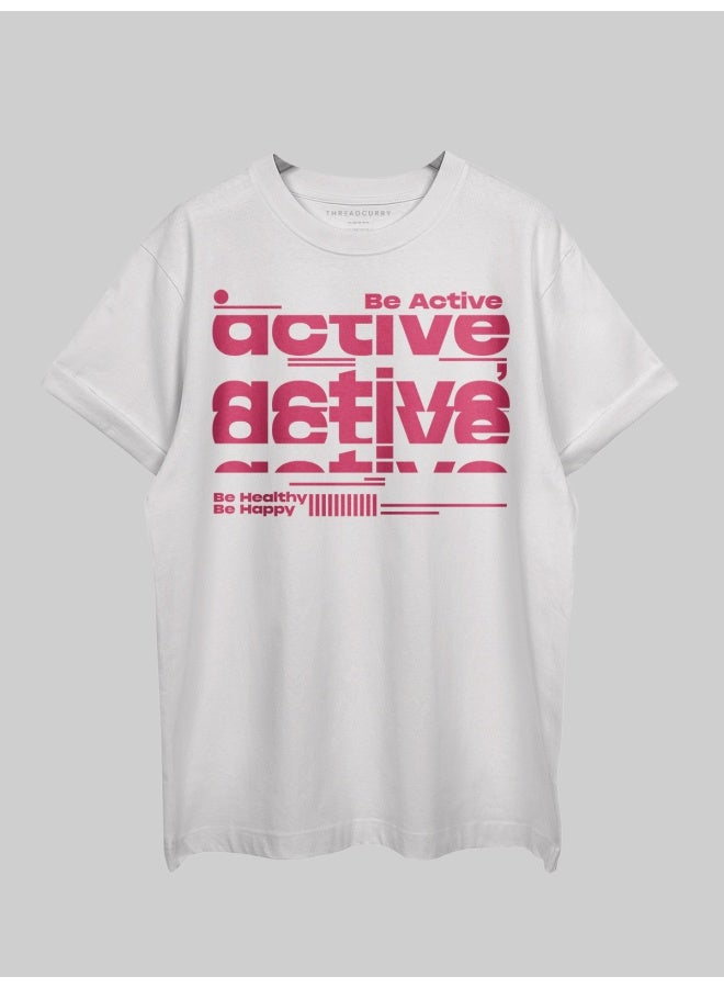 THREADCURRY تي شيرت THREADCURRY Cherry Soda كبير الحجم من القطن بكتف منسدلة مطبوع للرجال - Image 2