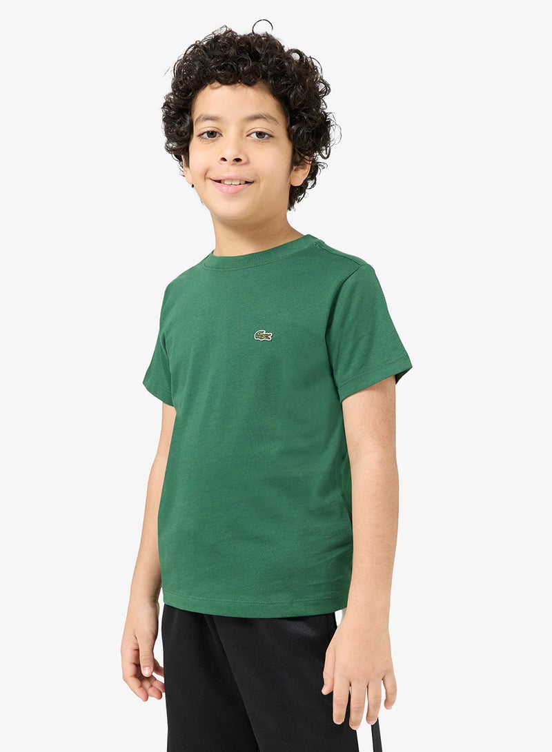LACOSTE Kids Logo Crew Neck T-Shirt - Image 1