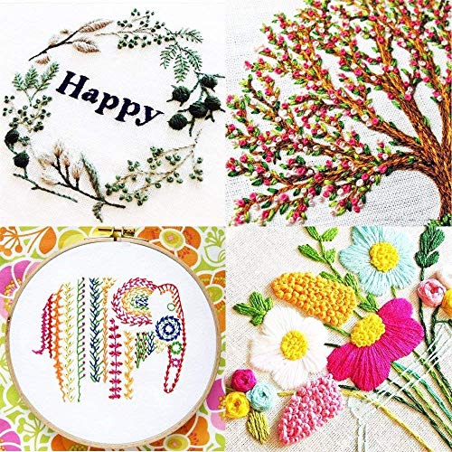 DIY Crafts Rainbow Color Embroidery Floss - Cross Stitch Threads - Friendship Bracelets Floss - Crafts Floss - Skeins Per Pack Set of Embroidery (Pack of 100 Pcs, Bright High) - Image 3