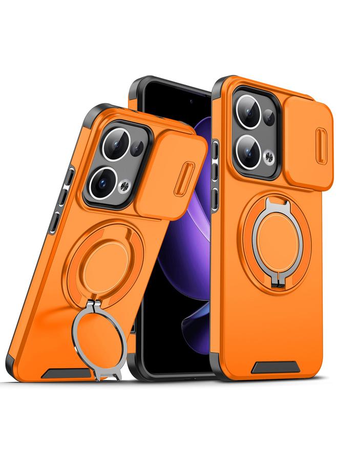 S-TOP Case For OPPO Reno13 5G Global Sliding Camshield Ring Holder Phone Case - Image 1