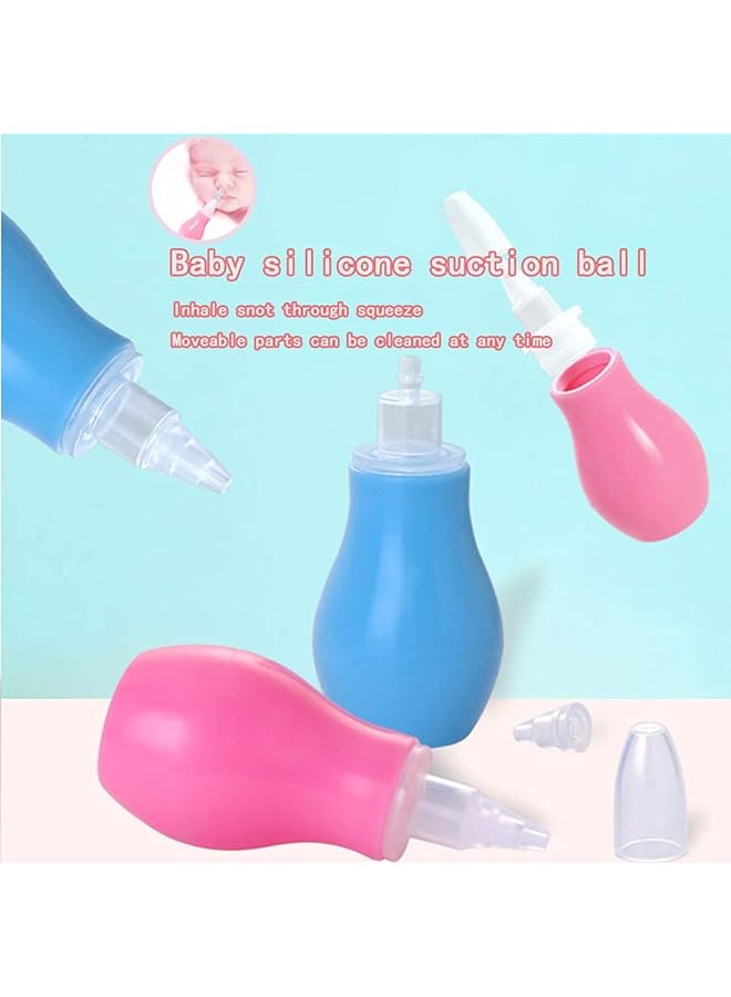 SCIENISH Toddler Infant Convenient Healthcare Daily Care Kit Nail Clipper Safety Scissors Hair Brush Comb (Yellow) - Image 2