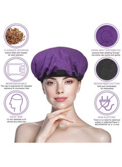 Cordless Deep Conditioning Heat Cap Safe Microwavable Heat Cap for Steaming Heat Therapy for Hair 100% Natural Cotton Flaxseed Seed Interior for Maximum Heat Retention - pzsku/Z96B322CACBF7BBE8D935Z/45/_/1679986017/0ce71f02-a1f5-49a7-a877-77812cf19466