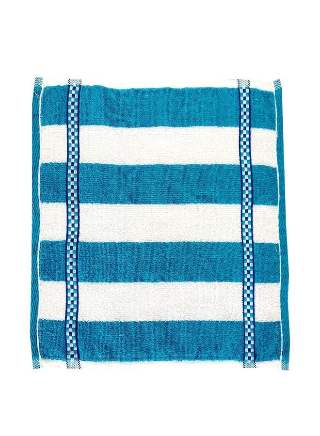 Space Fly High Absrobent Cotton Cabana Striped Hand Towels For Kitchen And Bathroom Size: 11X 17 inch (Multi Color_Set of 10) - Image 5