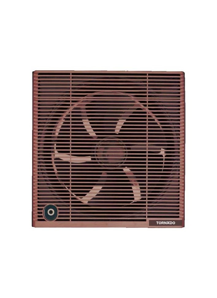 TORNADO Bathroom Ventilating Fan 25 cm Privacy Grid Brown TVS-25NM 
