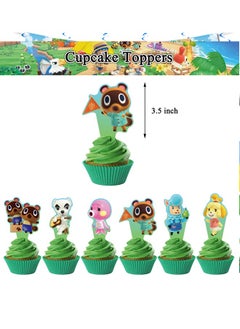 Animal Crossing Theme Balloon Set with Happy Birthday Banner,Cake Topper,Hanging Spins,Perfect for Graduation Baby Shower Birthday Bachelorette Party Backdrop Decoration,Suitable for Indoor and Outdoo - pzsku/Z96B33D9B0C1503D13358Z/45/_/1706157116/392122c7-2507-4bc0-8268-bde635482fa8