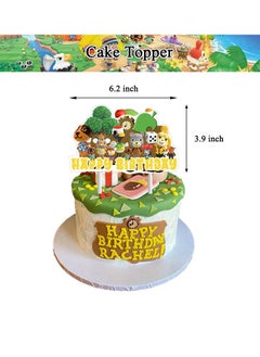 Animal Crossing Theme Balloon Set with Happy Birthday Banner,Cake Topper,Hanging Spins,Perfect for Graduation Baby Shower Birthday Bachelorette Party Backdrop Decoration,Suitable for Indoor and Outdoo - pzsku/Z96B33D9B0C1503D13358Z/45/_/1706157117/56b40a09-c70d-4e3b-b64b-6229c99fe958