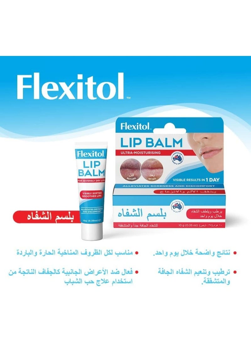 FLEXITOL LIP BALM 10 GRAM - Image 2