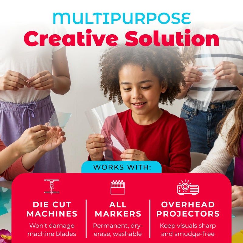 Hygloss أوراق هيغلس أسيتات 8.5"X11" 10/عبوة - Image 3