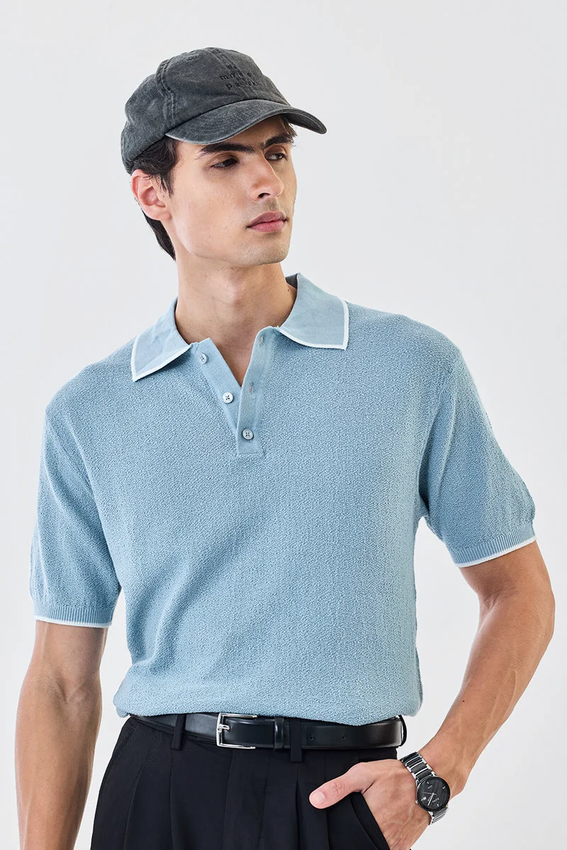 SNITCH تيشيرت بولو كور لاب بقصة عادية بنقوش