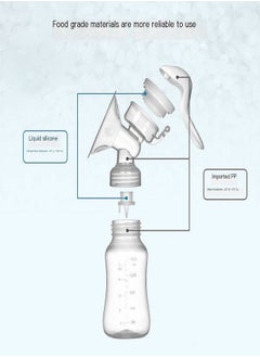 Generic Manual Silicone Breast Pump With Adjustable Suction And Accessories  - Image 3