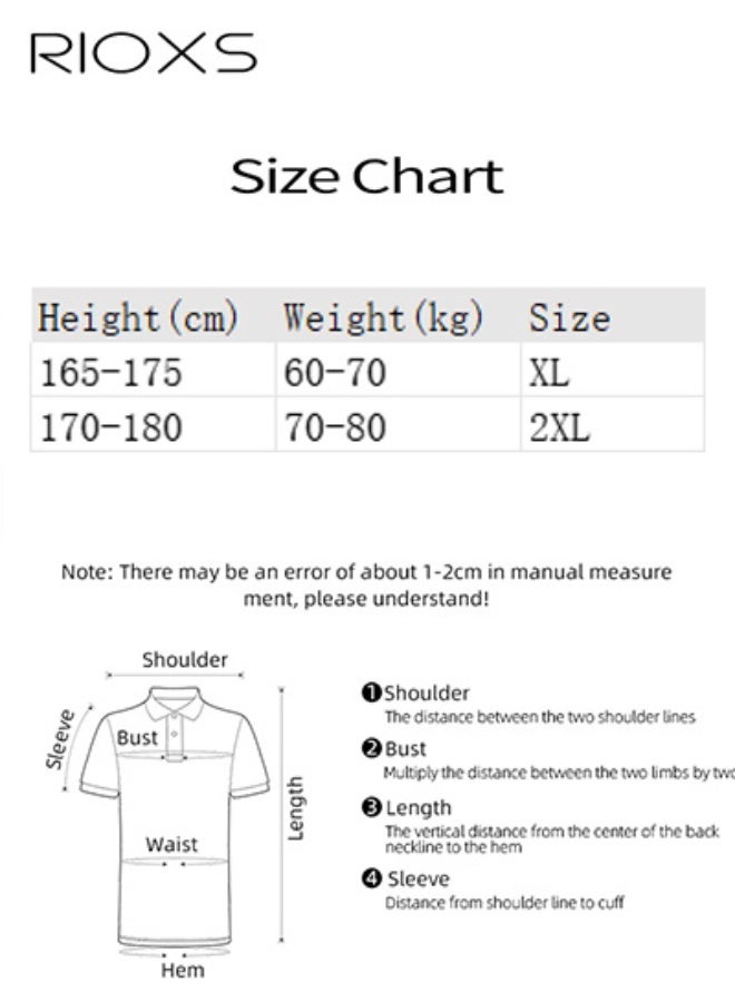 RIOXS 3 Pieces Men's Blazer Suit, Fashion Loose Blazer Suit Set, Two Buttons Formal Blazer Jacket and Long Sleeve White Shirt and Black Tier, Men's Suit Set for Prom Business Party or Daily Wear - Image 5