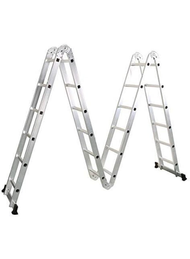 ROBUSTLINE Ladders Premium Quality Highly Durable Multi Purpose Ladder - 4X6 - Image 2